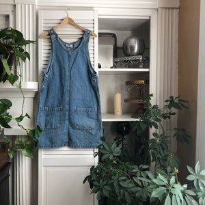 Faded Glory Sleveless Jean Dress